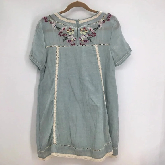 Umgee Boho Embroidered Delicate Dress - Picture 3 of 9